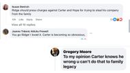 Fan reactions to B&B's Forrester vs Logan war | Facebook/The Bold and the Beautiful News & Spoilers